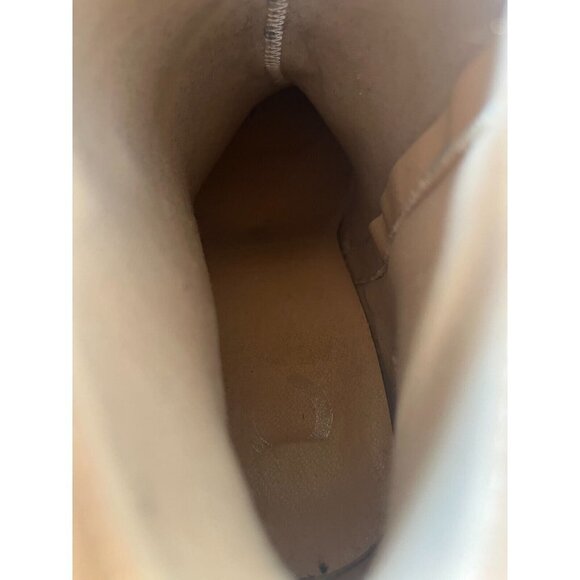 JOURNEE COLLECTION Womens Green Snakeskin Sarah Toe Block Heel Booties 8 M - Picture 6 of 15